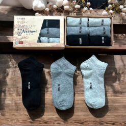 Hộp 6 đôi tất Nezumi Nhật Bản cổ thấp