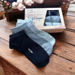 Hộp 6 đôi tất Nezumi Nhật Bản cổ thấp