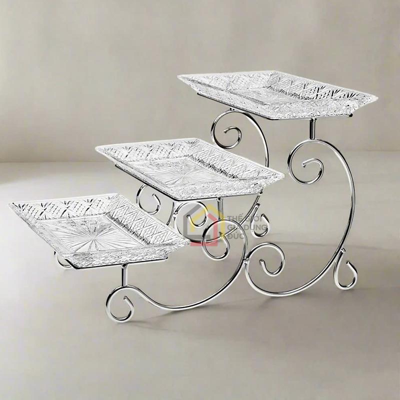 khay-ba-tang-chu-nhat-goldinger-dublin (3) Khay ba tầng chữ nhật Goldinger Dublin