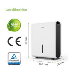 Hút ẩm comfee MDDP-30DEN7 công suất hút 30L/ 24h