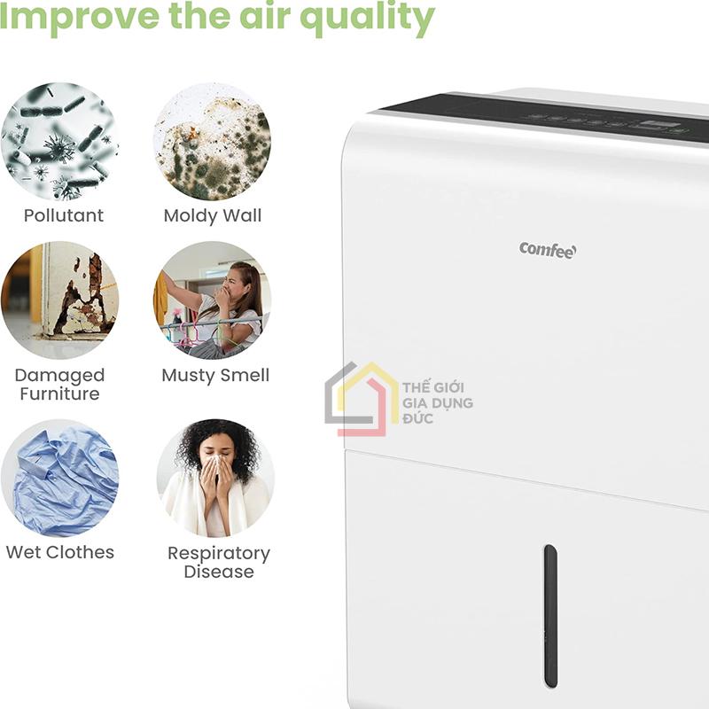 may-hut-am-comfee-mddp-30den7-cong-suat-hut-30l-24h5 Hút ẩm comfee MDDP-30DEN7 công suất hút 30L/ 24h