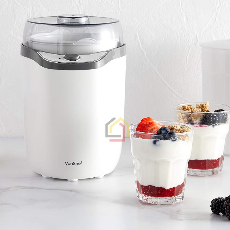may-lam-sua-chua-hy-lap-vonshef4 Máy làm sữa chua Hy Lạp Vonshef 1,8L