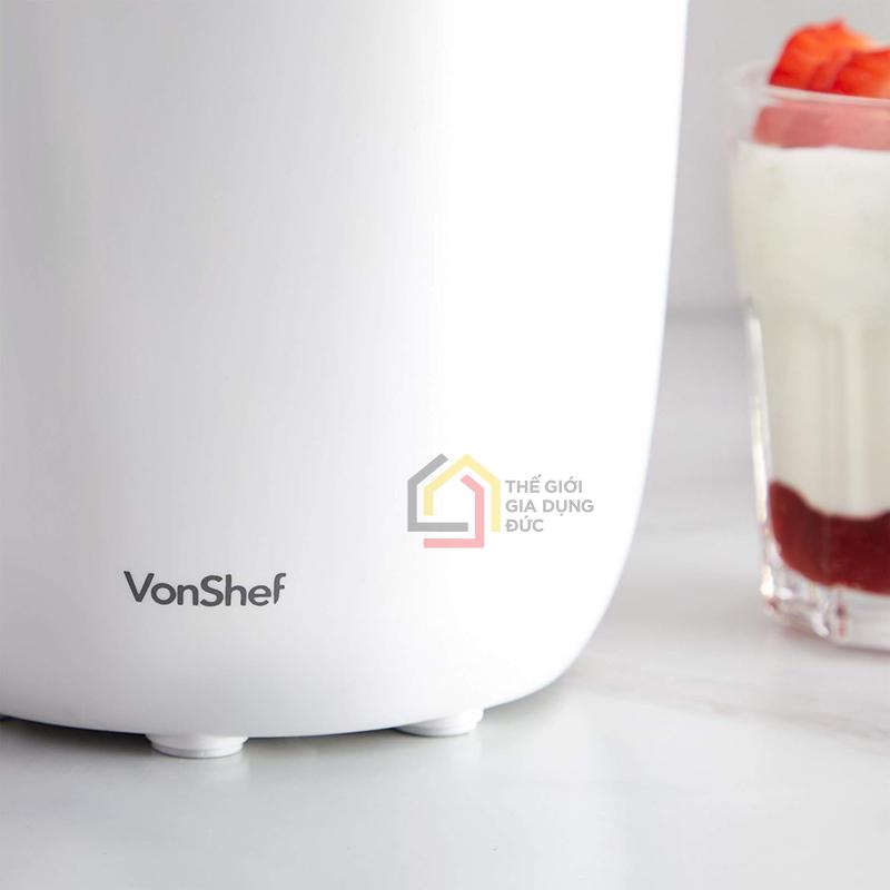 may-lam-sua-chua-hy-lap-vonshef5 Máy làm sữa chua Hy Lạp Vonshef 1,8L