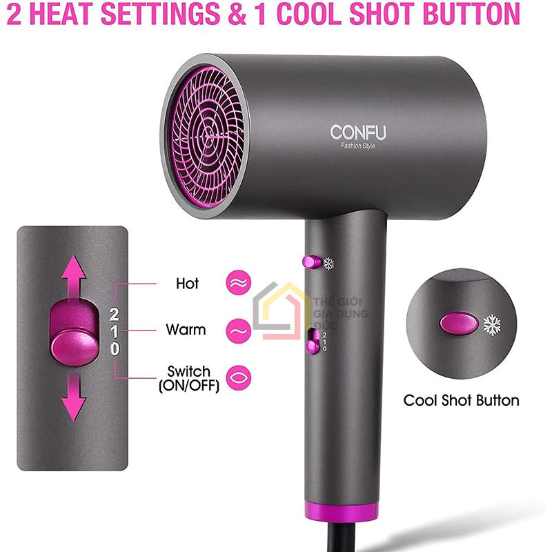 may-say-toc-ion-am-confu-kf-3141-cong-suat-1800w2 Máy sấy tóc ion âm Confu KF-3141 công suất 1800W