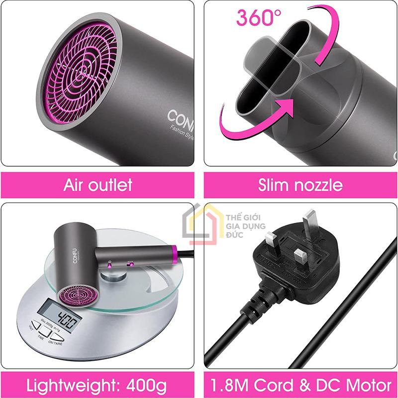 may-say-toc-ion-am-confu-kf-3141-cong-suat-1800w4 Máy sấy tóc ion âm Confu KF-3141 công suất 1800W