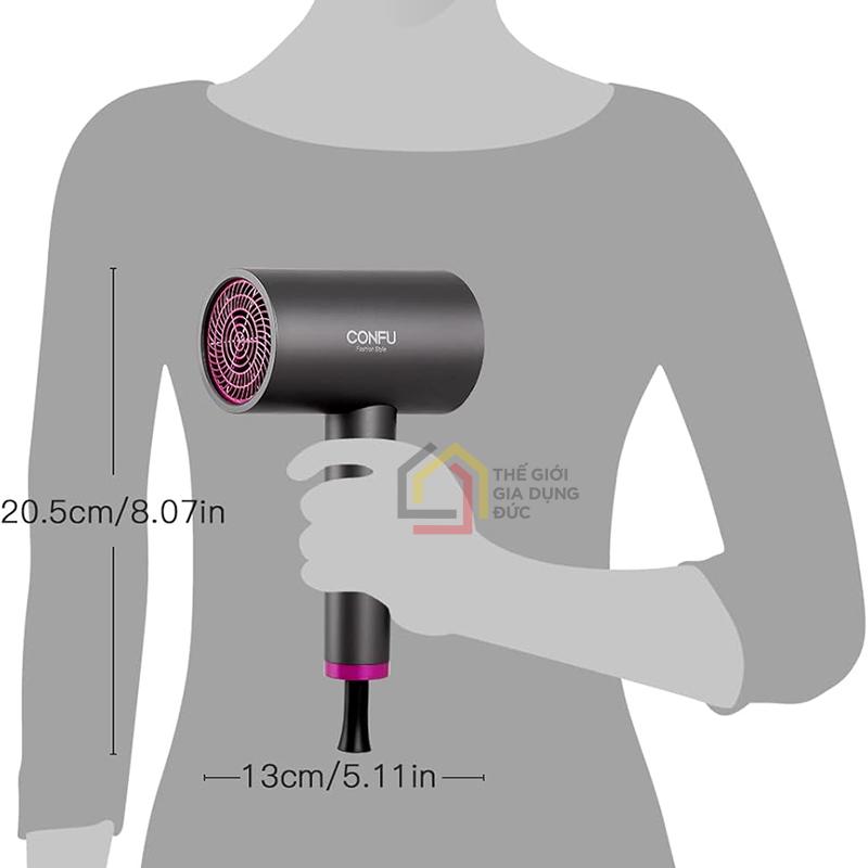 may-say-toc-ion-am-confu-kf-3141-cong-suat-1800w7 Máy sấy tóc ion âm Confu KF-3141 công suất 1800W
