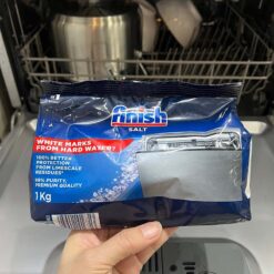 Muối rửa chén bát Finish 1kg dành cho máy rửa bát