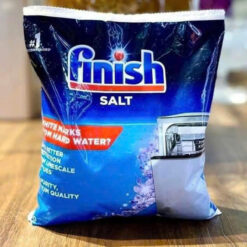Muối rửa chén bát Finish 1kg dành cho máy rửa bát