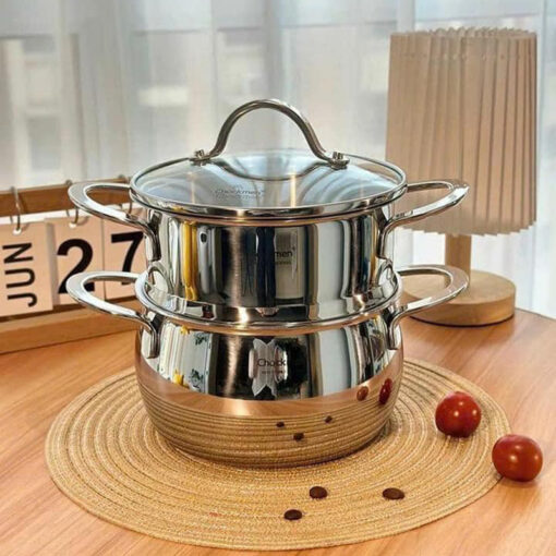 Nồi xửng 2 tầng Chockmen 16cm