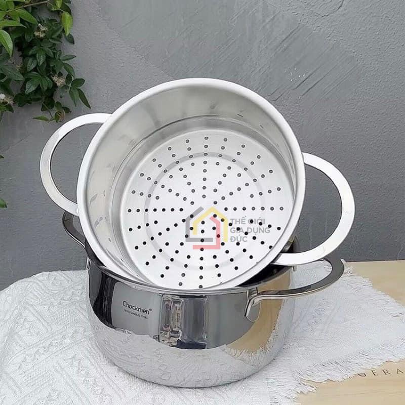 noi-xung-2-tang-chockmen-16cm3 Nồi xửng 2 tầng Chockmen 16cm