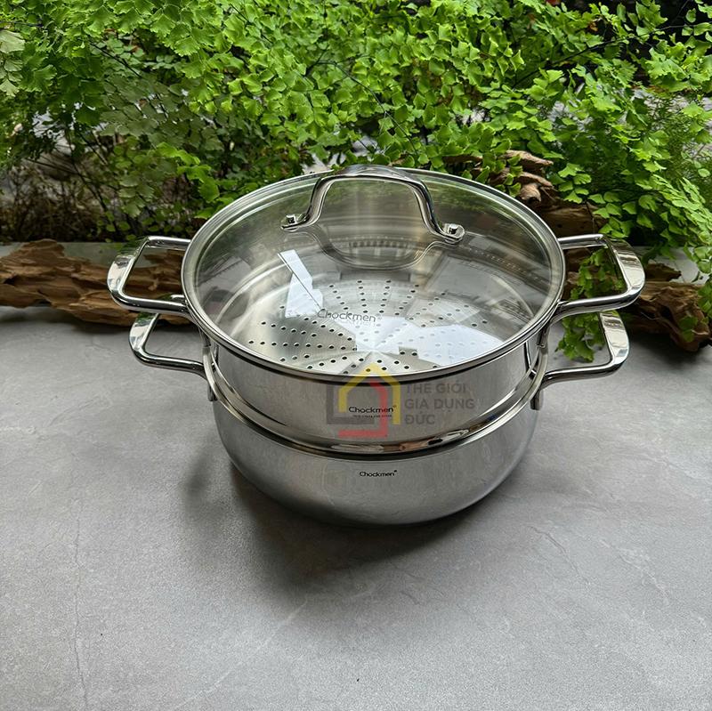 noi-xung-2-tang-chockmen-30cm10 nồi xửng 2 tầng Chockmen 30cm