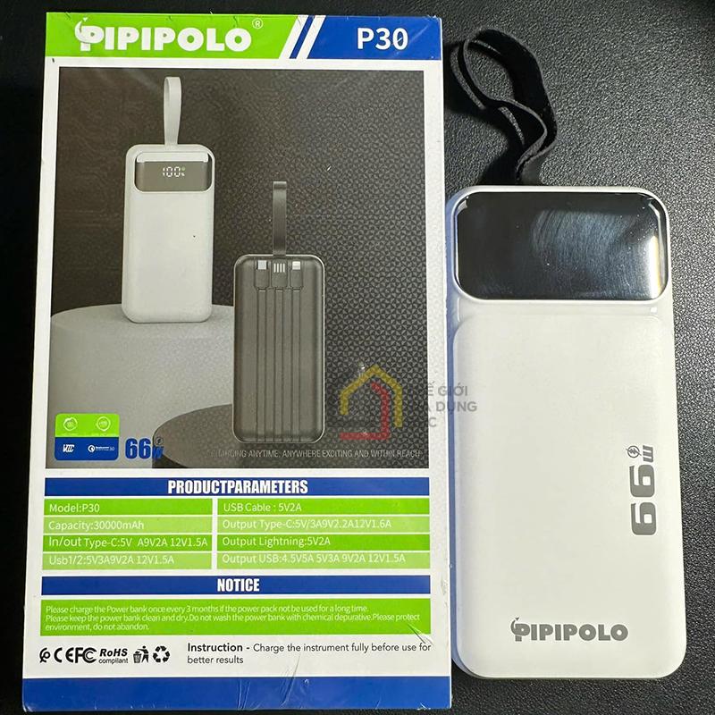 pin-du-phong-pipipolo-p30-30-000mah3 Pin dự phòng PIPIPOLO P30 30.000mAh