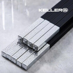 Set 10 đôi đũa chuôi bạc Keller