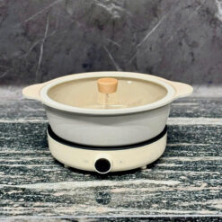 Set nồi lẩu 2 ngăn + bếp từ đơn 2Lock