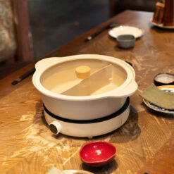 Set nồi lẩu 2 ngăn + bếp từ đơn 2Lock