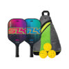 Sét vợt Pickleball SLK Prime Max (2 vợt, 3 bóng & 1 túi đựng)