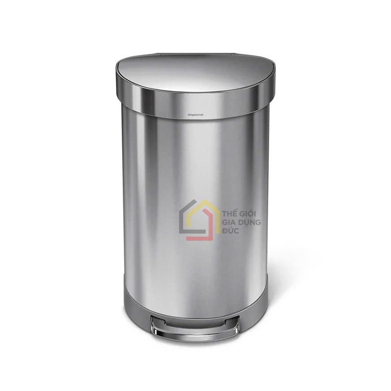 thung-rac-ban-nguyet-simplehuman-45l (3) Thùng rác bán nguyệt Simplehuman 45L