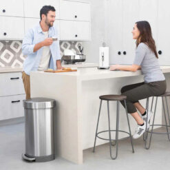 Thùng rác bán nguyệt Simplehuman 45L