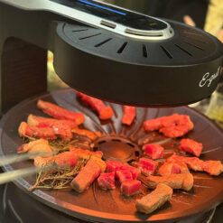 Bếp nướng quay tròn không mùi, không khói E-Grill (bản điện tử)