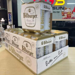 Bia tươi Bitburger Premium Pils (thùng 24 lon 500ml)