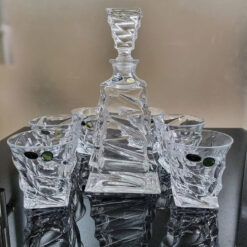 Bộ bình rượu Bohemia 750ml kèm 6 Ly 300ml