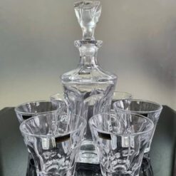 Bộ bình rượu Bohemia 900ml kèm 6 Ly 230ml