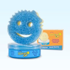 Bộ chất tẩy rửa đa năng Powerase Gel & bọt biển Scrub Mommy 2 mặt