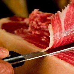 Đùi lợn muối Espana Jamon Iberico de cebo 50% (kèm dao thớt) lợn đen (7-8kg) (đùi sau)