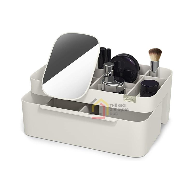 hop-chu-nhat-dung-do-trang-diem-kem-guong-joseph-joseph-viva-75005 Hộp chữ nhật đựng đồ trang điểm kèm gương Joseph Joseph Viva 75005