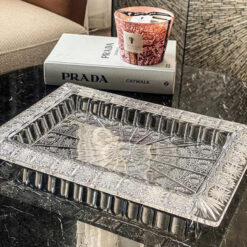 KHAY CHỮ NHẬT THÀNH CAO M57 Crystal Bohemia