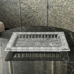 KHAY CHỮ NHẬT THÀNH CAO M57 Crystal Bohemia