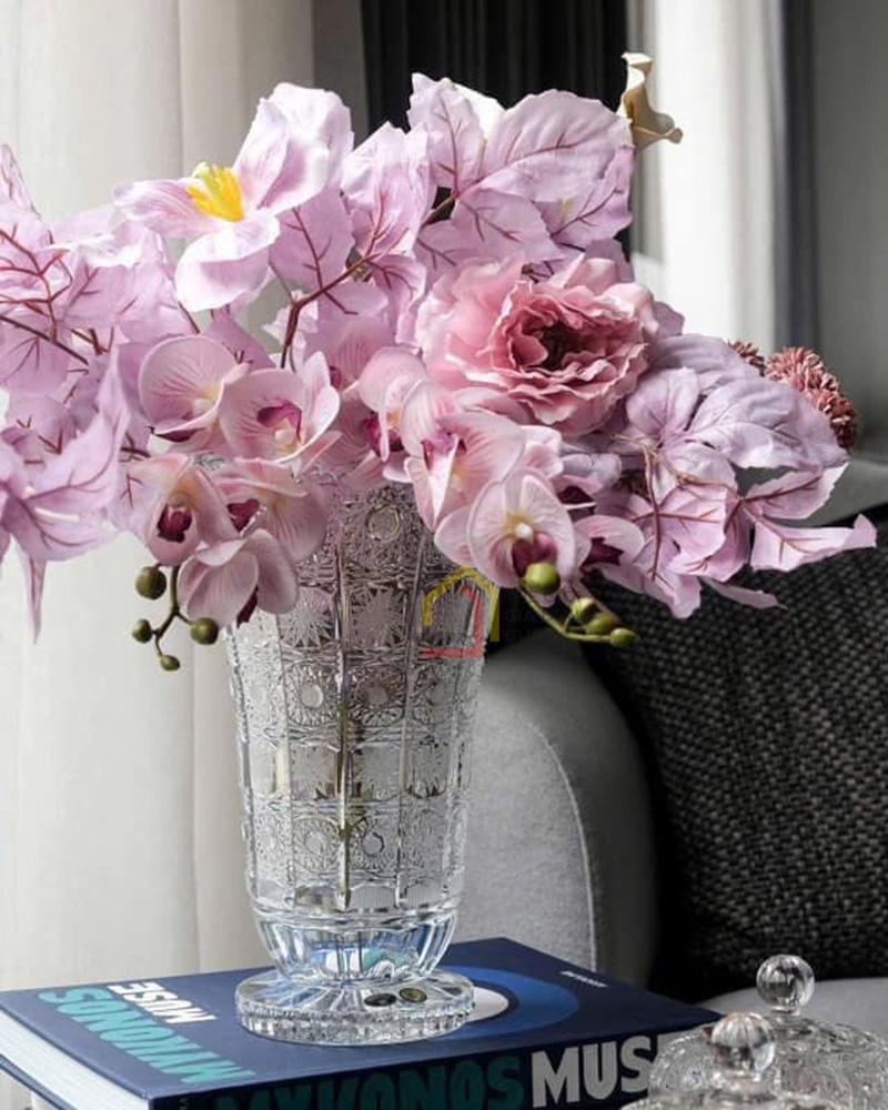 lo-hoa-pha-le-mai-bohemia-355cm5 Lọ hoa pha lê mài Bohemia 35,5cm