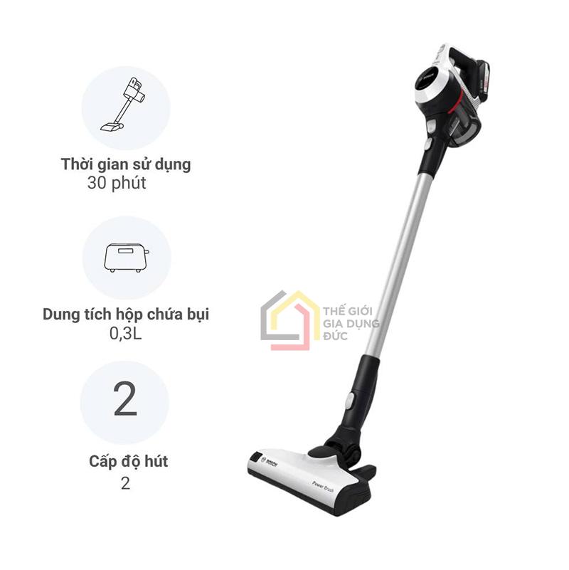may-hut-bui-khong-day-bosch-bcs61113-serie-6-unlimited2 Máy Hút Bụi Không Dây Bosch BCS61113 Serie 6 Unlimited