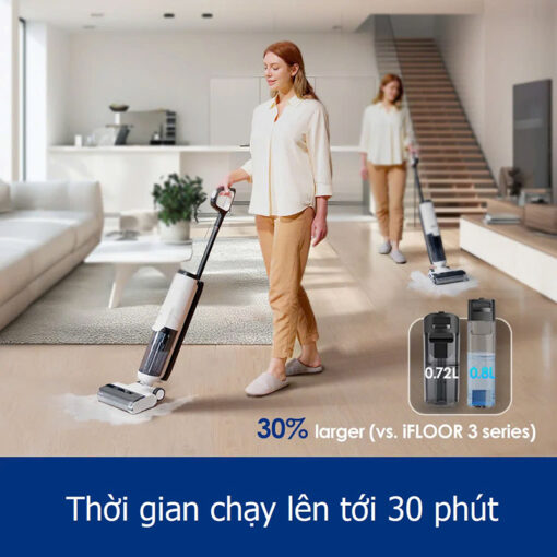 Máy hút bụi, lau sàn chuyên dụng Tineco Ifloor 5