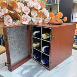 Vang sủi Sparkling Pol Remy Ice hộp da 6 chai mix