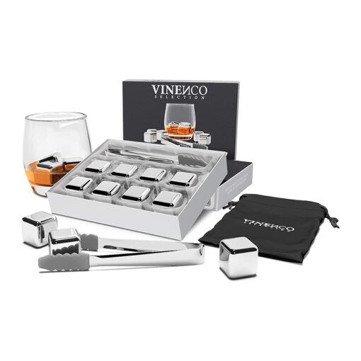 Set 8 viên đá inox giữ lạnh Vinenco