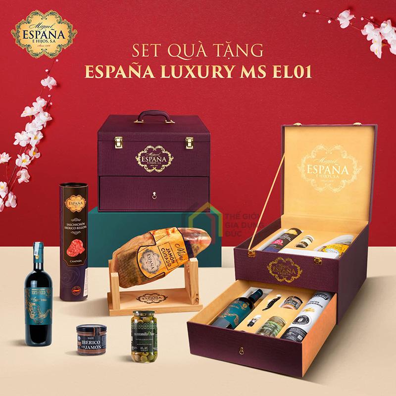 set-qua-espana-luxury-ms-el01-lon-trang Set quà España Luxury MS EL01 (lợn trắng)