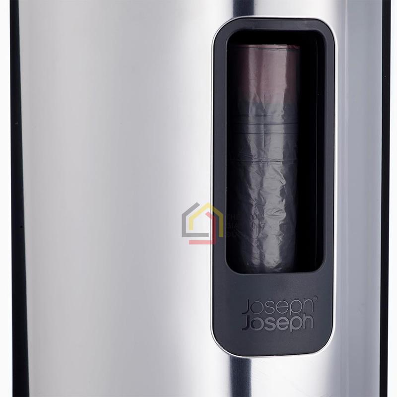 thung-rac-co-ban-dap-joseph-joseph-70596-easystore-luxe-5l-mau-inox3 Thùng rác có bàn đạp Joseph Joseph 70596 EasyStore Luxe 5L màu inox