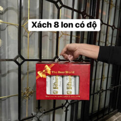 Bia tươi Đức Bitburger (xách 8 lon) - 0 độ, có độ hoặc mix