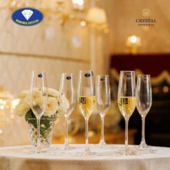 Bộ Ly Champagne Columba - Crystal Bohemia 260ml