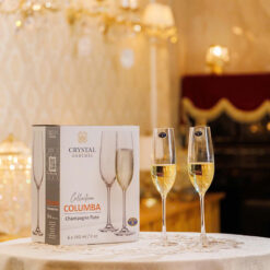 Bộ Ly Champagne Columba - Crystal Bohemia 260ml
