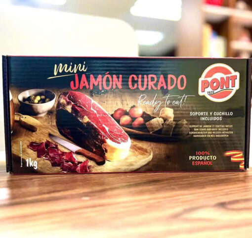 Đùi Heo Muối Tây Ban Nha Mini Pont Jamón Curado 1kg