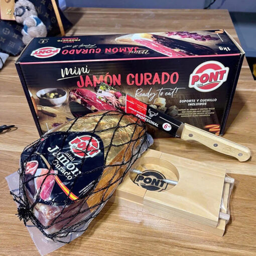 Đùi Heo Muối Tây Ban Nha Mini Pont Jamón Curado 1kg