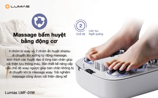 Máy massage chân Lumias LMF-01W