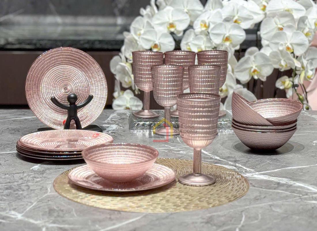 set-18-mon-bat-dia-ly-cao-cap-viola-from-germany Set 18 món bát, đĩa, ly cao cấp Viola From Germany