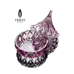 Set 3 thố mứt thủy tinh pha lê Irris Hershey Kiss