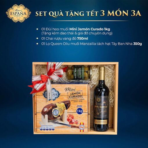 Set quà tặng Tết 3 món 3A (lợn trắng)