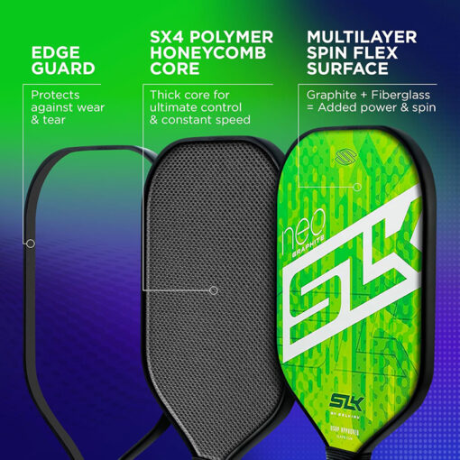 Set vợt Pickleball 2024 SLK Neo By Selkirk (2 vợt, 1 túi đựng, 4 bóng)