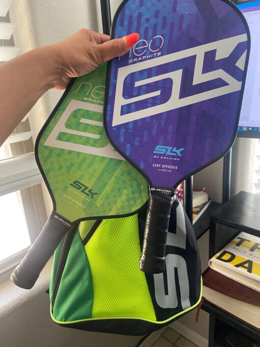 Set vợt Pickleball 2024 SLK Neo By Selkirk (2 vợt, 1 túi đựng, 4 bóng)