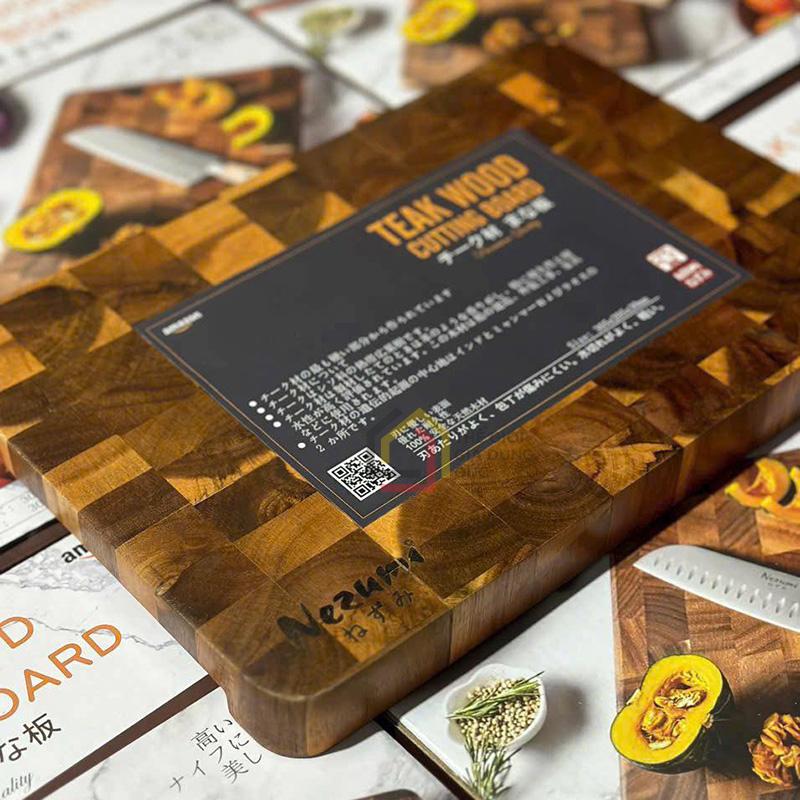 thot-go-teak-cao-cap-nezumi-nhat-ban-305-x-205-x-3cm7 Thớt gỗ Teak cao cấp Nezumi Nhật Bản (30,5 x 20,5 x 3cm)